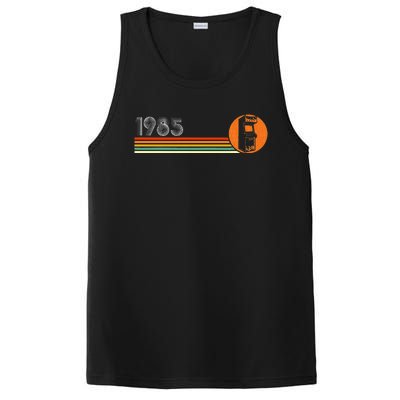 80s Video Game Vintage Retro Arcade 1985 Gamer PosiCharge Competitor Tank