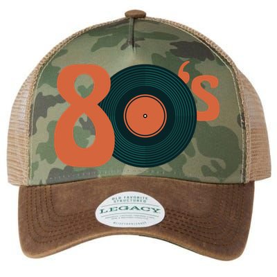 80s Vinyl Record Vintage Legacy Tie Dye Trucker Hat