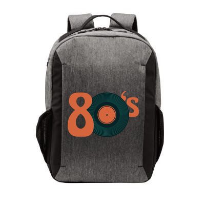 80s Vinyl Record Vintage Vector Backpack