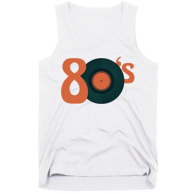 80s Vinyl Record Vintage Tank Top