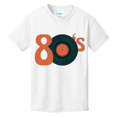 80s Vinyl Record Vintage Kids T-Shirt