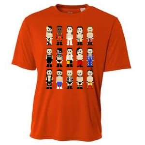 8bit Wrestling Next Champions Cooling Performance Crew T-Shirt