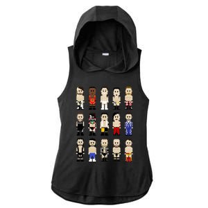 8bit Wrestling Next Champions Ladies PosiCharge Tri-Blend Wicking Draft Hoodie Tank