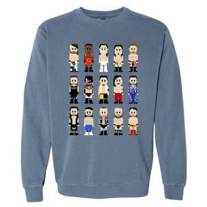 8bit Wrestling Next Champions Garment-Dyed Sweatshirt