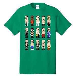 8bit Wrestling Next Champions Tall T-Shirt