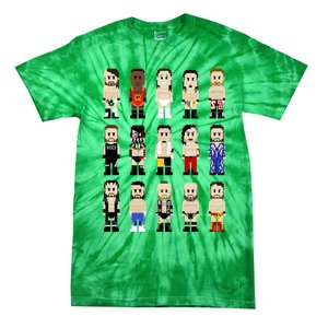 8bit Wrestling Next Champions Tie-Dye T-Shirt