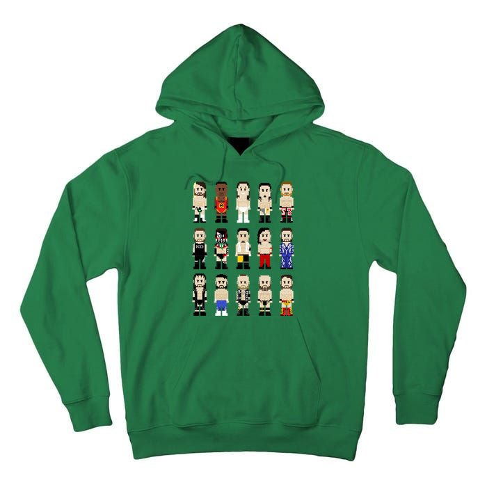 8bit Wrestling Next Champions Tall Hoodie