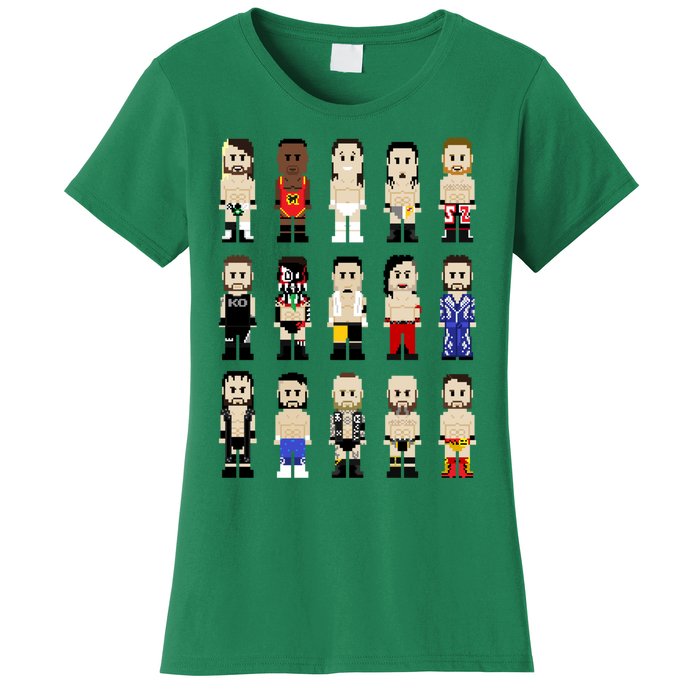 8bit Wrestling Next Champions Women's T-Shirt