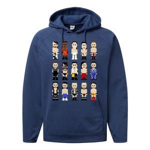 8bit Wrestling Next Champions Performance Fleece Hoodie