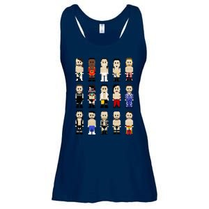 8bit Wrestling Next Champions Ladies Essential Flowy Tank