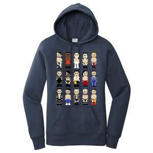 8bit Wrestling Next Champions Women's Pullover Hoodie