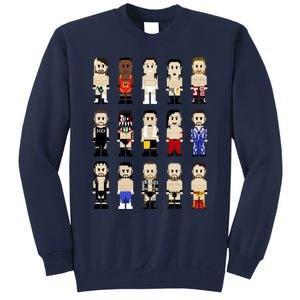 8bit Wrestling Next Champions Tall Sweatshirt