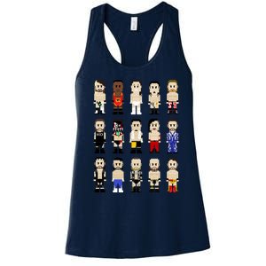 8bit Wrestling Next Champions Women's Racerback Tank