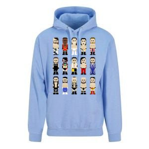 8bit Wrestling Next Champions Unisex Surf Hoodie