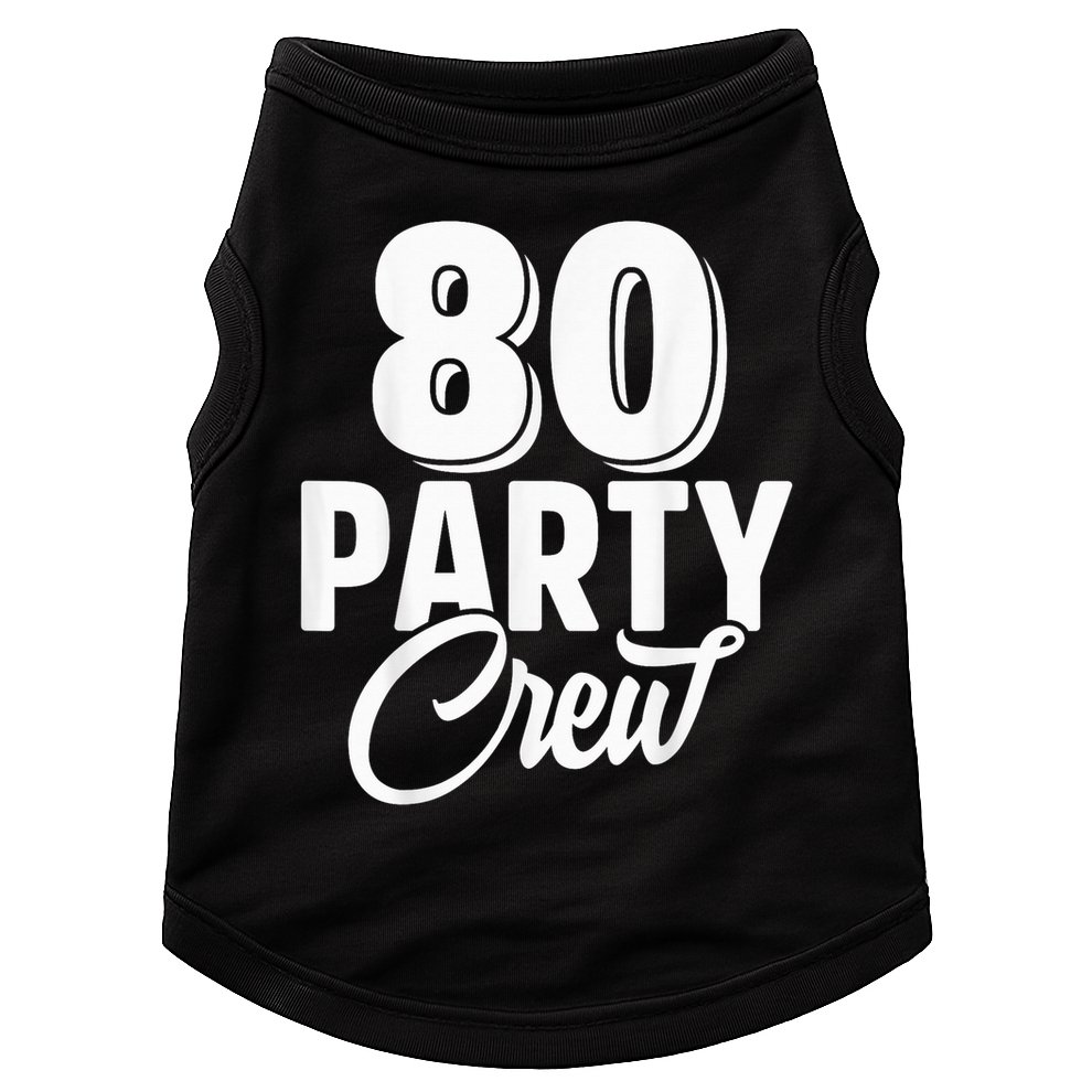 80 Year Birthday Decorations Gag 80yr 1945 80th Birthday Doggie Tank