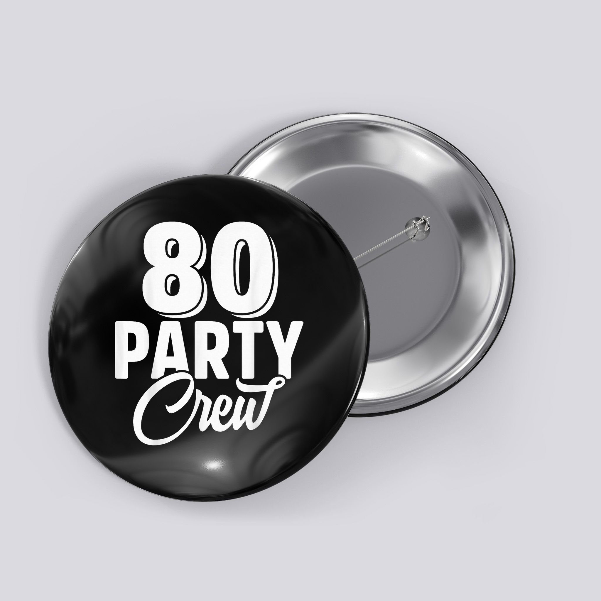 80 Year Birthday Decorations Gag 80yr 1945 80th Birthday Button