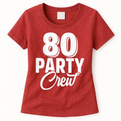80 Year Birthday Decorations Gag 80yr 1945 80th Birthday Womens T-Shirt