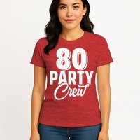 80 Year Birthday Decorations Gag 80yr 1945 80th Birthday Womens T-Shirt