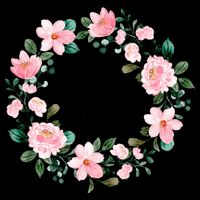 80 Years Loved 80 Years Old Floral 80th Birthday T-Shirt