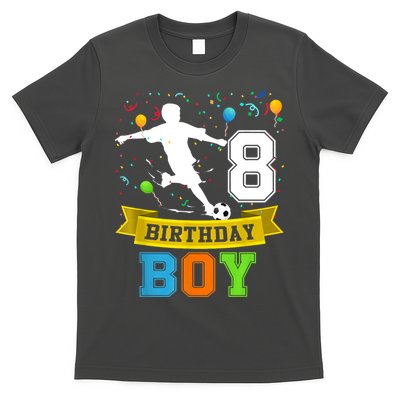 8 Year Old Birthday Soccer 8th Birthday Teens T-Shirt