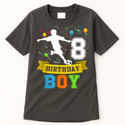 8 Year Old Birthday Soccer 8th Birthday Teens Tall T-Shirt