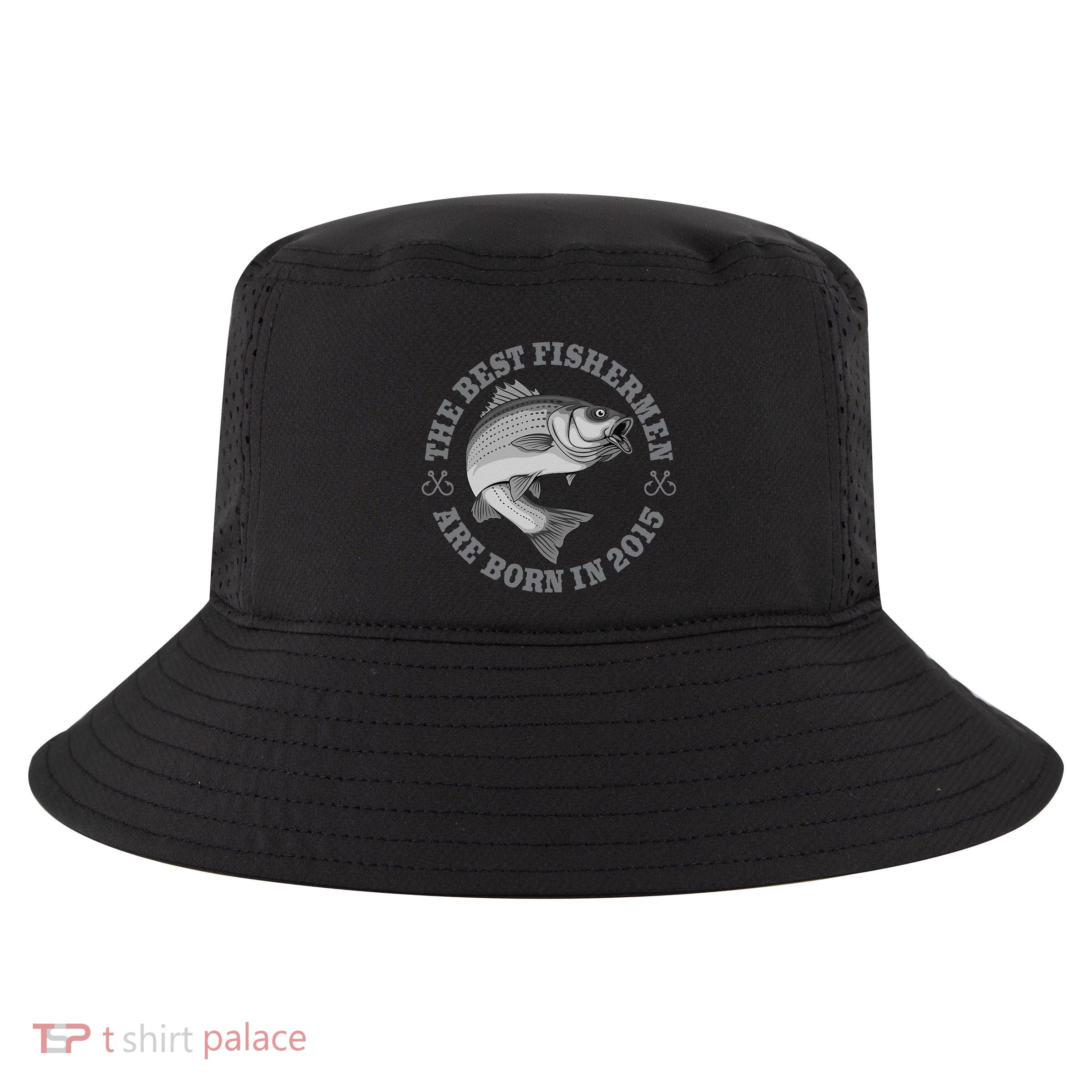8 Year Old Fisherman Fishing 2015 8th Birthday Cute Cool Comfort Performance Bucket Hat