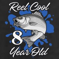 8 Year Old Fisherman Fishing 2015 8th Birthday Cool Comfort Performance Bucket Hat