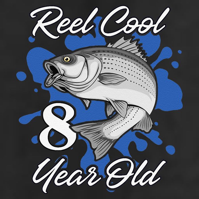 8 Year Old Fisherman Fishing 2015 8th Birthday Cool Comfort Performance Bucket Hat