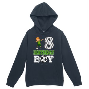 8 Year Old Gift Dabbing Boy Soccer Player 8th Birthday Boy Urban Pullover Hoodie