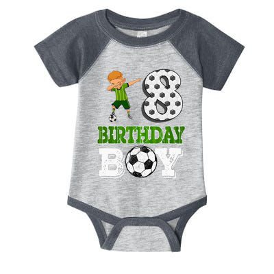 8 Year Old Gift Dabbing Boy Soccer Player 8th Birthday Boy Infant Baby Jersey Bodysuit