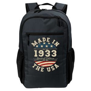 89 Years Old Bday Limited Edition 1933 Usa 89th Birthday Gift Daily Commute Backpack