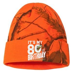 80 Years Old Fishing Fisherman Angler 80th Birthday Kati Licensed 12" Camo Beanie