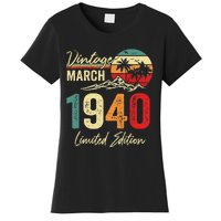 83 Year Old Vintage March 1940 83rd Birthday Women Women's T-Shirt