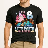 8 Year Old Axolotl Lover 8th Birthday Gift Cooling Performance Crew T-Shirt