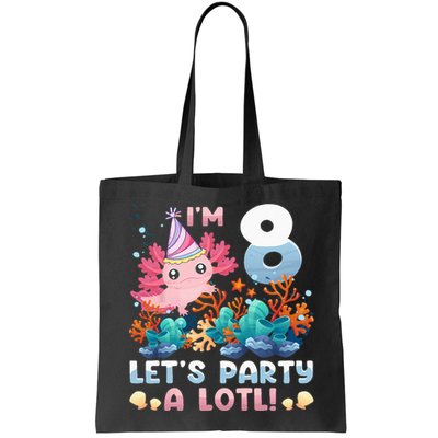 8 Year Old Axolotl Lover 8th Birthday Gift Bag