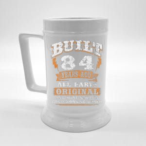 84 Year Old Gifts Funny Birthday Saying 84th Birthday Beer Stein