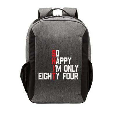 84 Years Old Hilarious Cuss Word Funny 84th Birthday Gift Vector Backpack