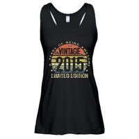 8 Year Old 8th Birthday Gifts Son Vintage 2015 8yr Bday Ladies Essential Flowy Tank