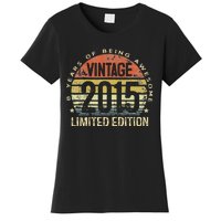 8 Year Old 8th Birthday Gifts Son Vintage 2015 8yr Bday Women's T-Shirt