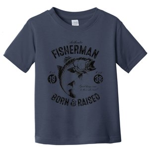 85 Year Old Fisherman Fishing 1938 85th Birthday Toddler T-Shirt