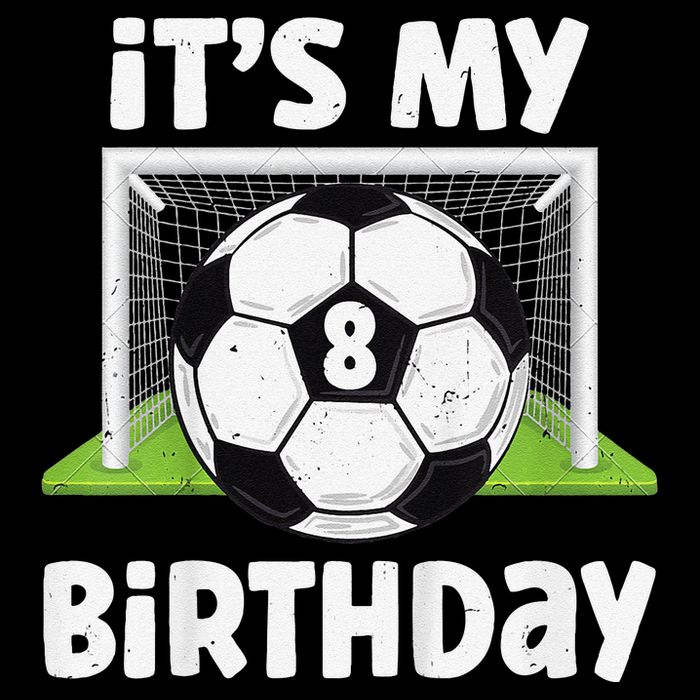 8 Years Old Soccer 8th Birthday Player Bday Party Zip Tote Bag