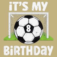 8 Years Old Soccer 8th Birthday Player Bday Party Cooling Performance Long Sleeve Crew