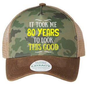 80 Years Old Birthday Legacy Tie Dye Trucker Hat