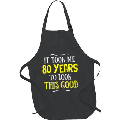 80 Years Old Birthday Apron