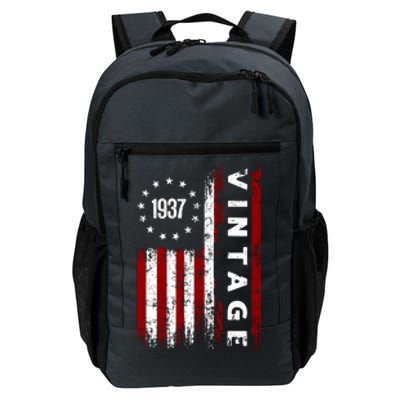 85 Years Old Vintage American Flag 1937 Daily Commute Backpack