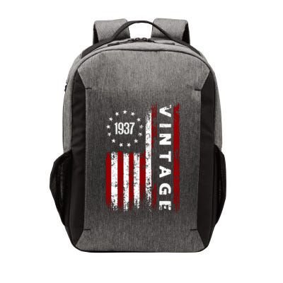 85 Years Old Vintage American Flag 1937 Vector Backpack