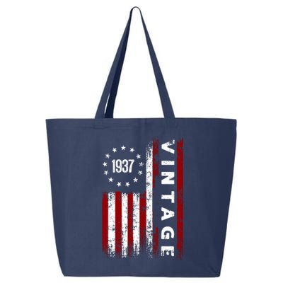 85 Years Old Vintage American Flag 1937 25L Jumbo Tote