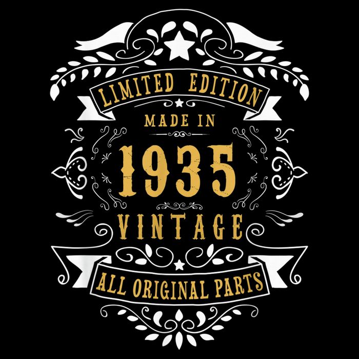 88 Years Old 88th Birthday Present Made Born in 1935  Wo Idea Cooling Performance Crew T-Shirt