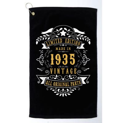 88 Years Old 88th Birthday Present Made Born in 1935  Wo Idea Golf Towel