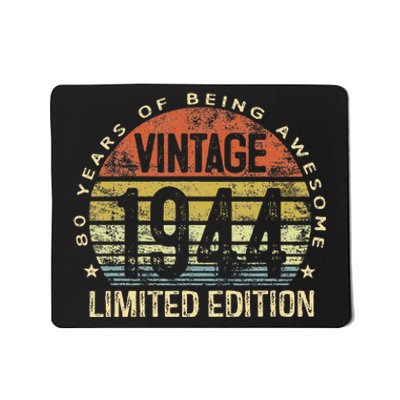 80 Year Old Gifts Vintage 1944 Limited Edition 80th Birthday Mousepad